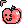 A little red apple