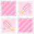 Pink popsicles
