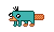 Perry the Platypus in pet mode