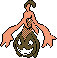 A GSC-style sprite of Gourgeist