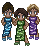 The Supremes; from left to right: Cindy Birdsong, Diana Ross, and Mary Wilson.