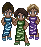The Supremes; from left to right: Cindy Birdsong, Diana Ross, and Mary Wilson.