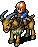Ashitaka riding Yakul