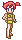 Misty in a swimsuit