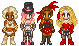 Lil' Kim, P!nk, Mya, and Christina Aguilera from the Lady Marmalade number