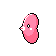 A Crystal-style animated sprite of Luvdisc