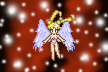 Sailor Moon in the end scene of the anime