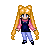 Super Sailor Moon transforms
