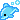 A blue dolphin