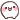 A white blob creature turns into a cartoon heart
