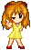 Asuka in her yellow dress