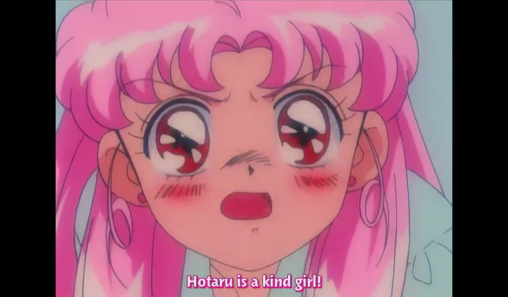 Chibiusa: Hotaru is a kind girl!