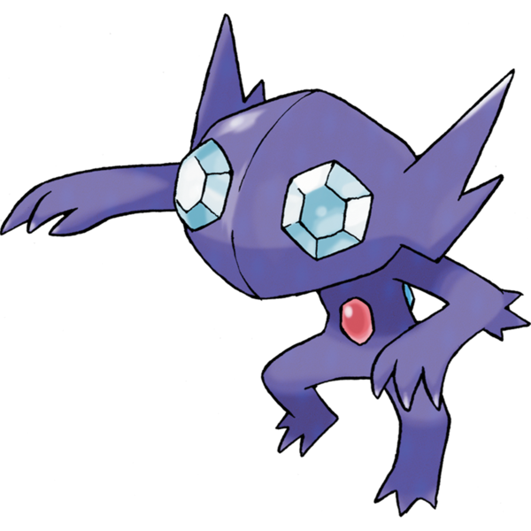 For comparison, the very similar-appearing pokemon Sableye.